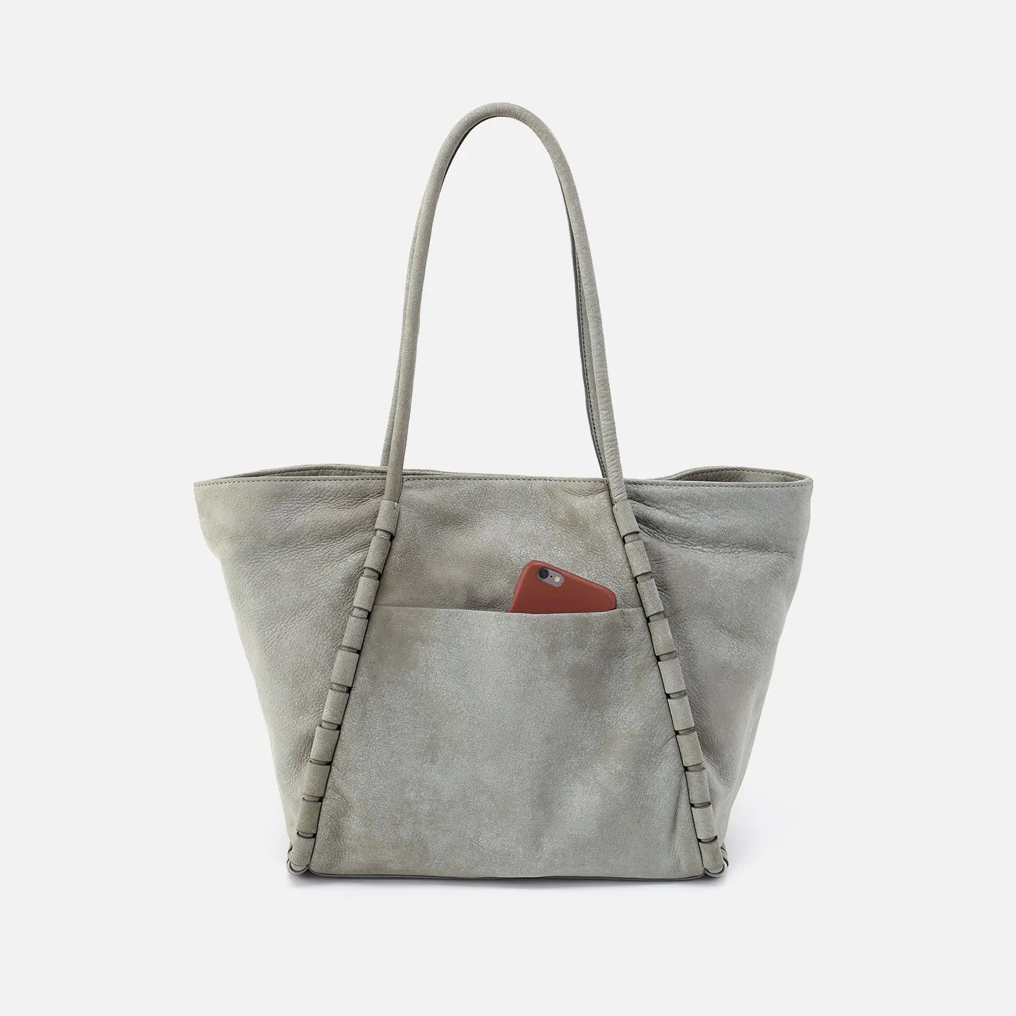 Phoebe Tote In Buffed Leather - Misty Harbor sold by HOBO product image thumbnail 5