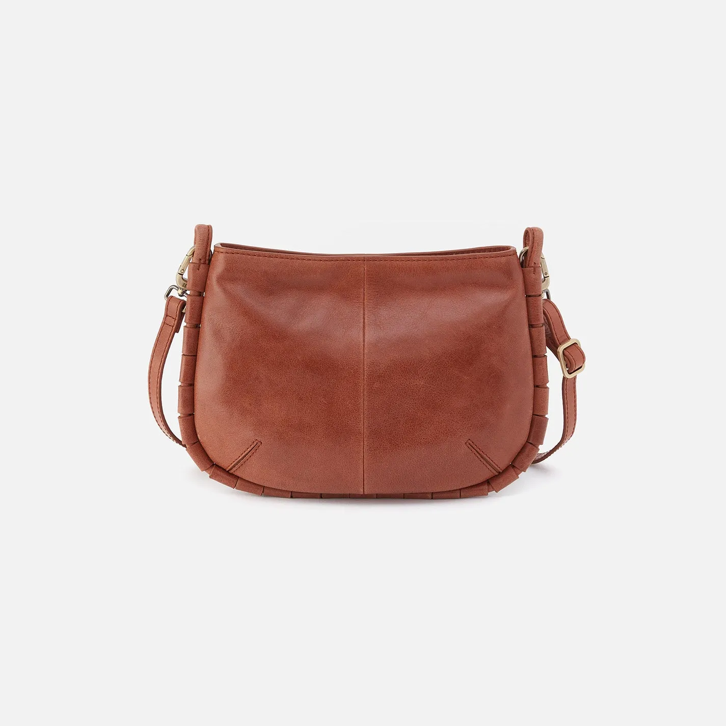 Phoebe Crossbody In Smooth Leather - Saddle sold by HOBO product image thumbnail 4