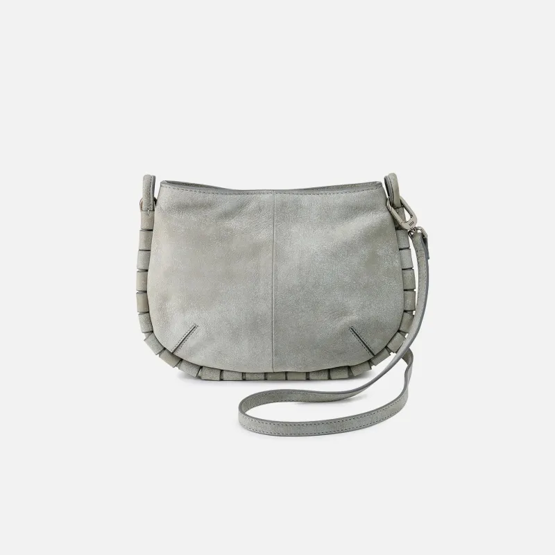 Phoebe Crossbody In Buffed Leather - Misty Harbor made by HOBO