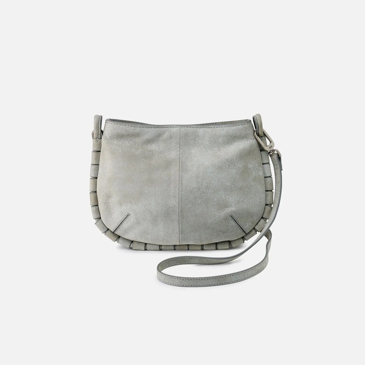 Phoebe Crossbody In Buffed Leather - Misty Harbor sold by HOBO