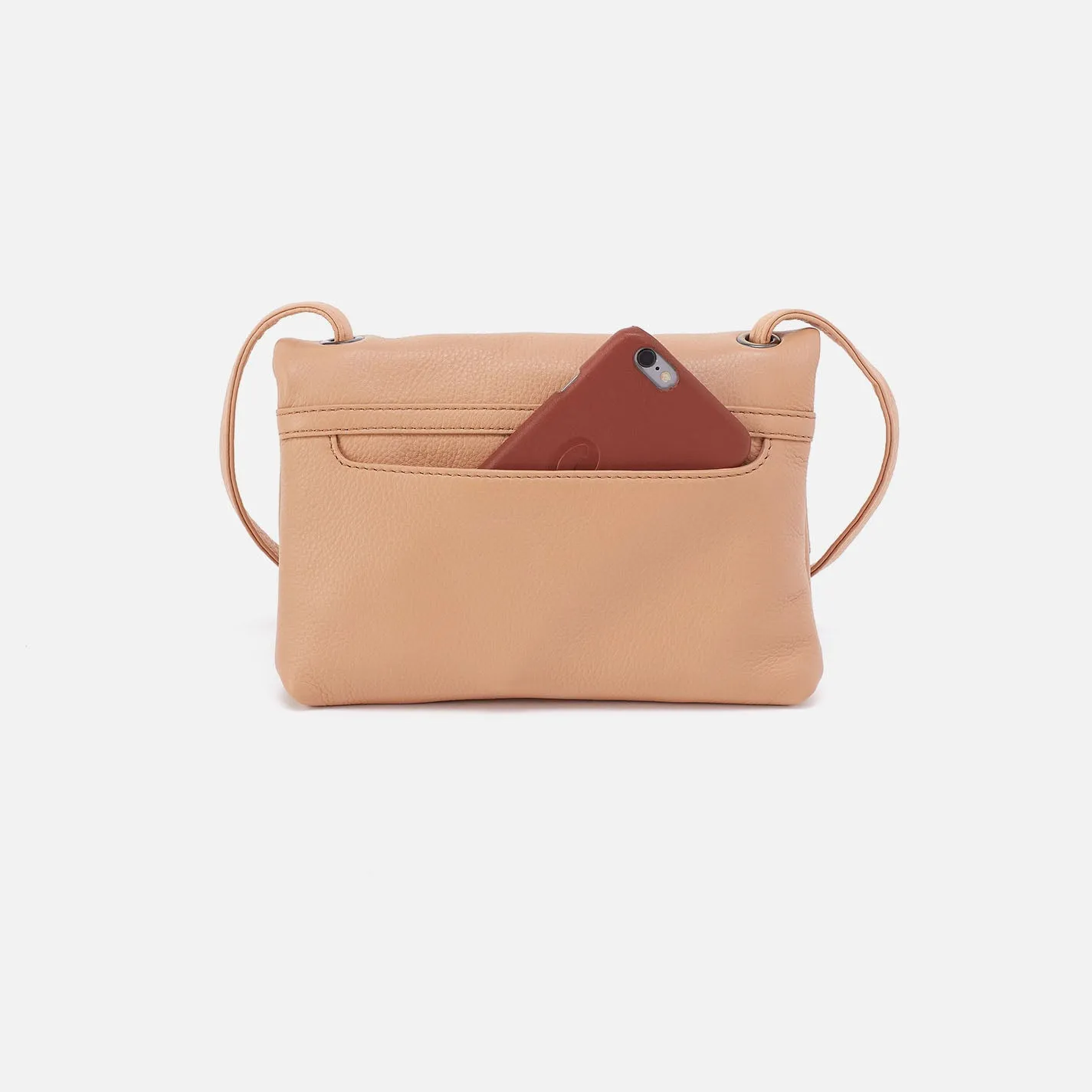 Grant Small Crossbody In Pebbled Leather - Porcini sold by HOBO product image thumbnail 4