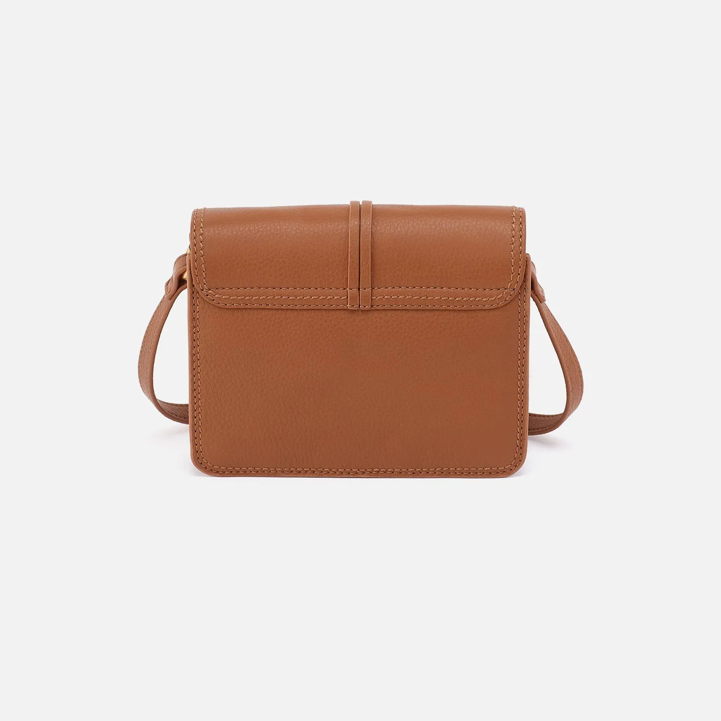 Eden Small Crossbody In Pebbled Leather - Warm Honey sold by HOBO product image thumbnail 4