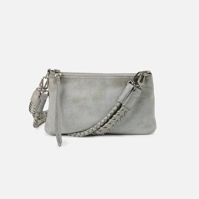 Darcy Crossbody In Buffed Leather - Misty Harbor sold by HOBO