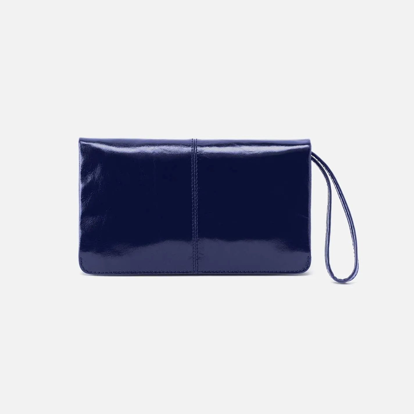 Evolve Wristlet in Polished Leather - Winter Violet sold by HOBO product image thumbnail 4