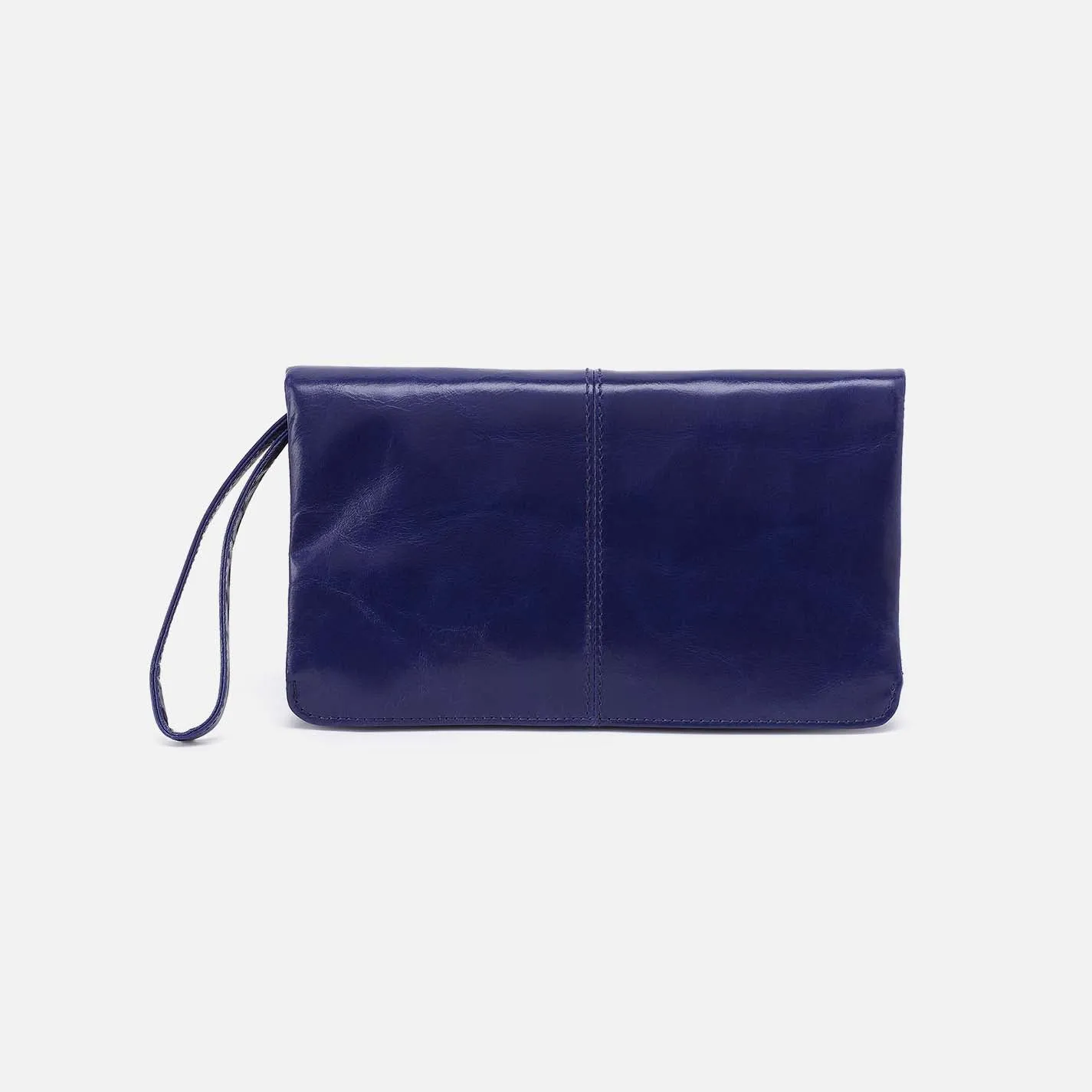 Evolve Wristlet in Polished Leather - Winter Violet sold by HOBO
