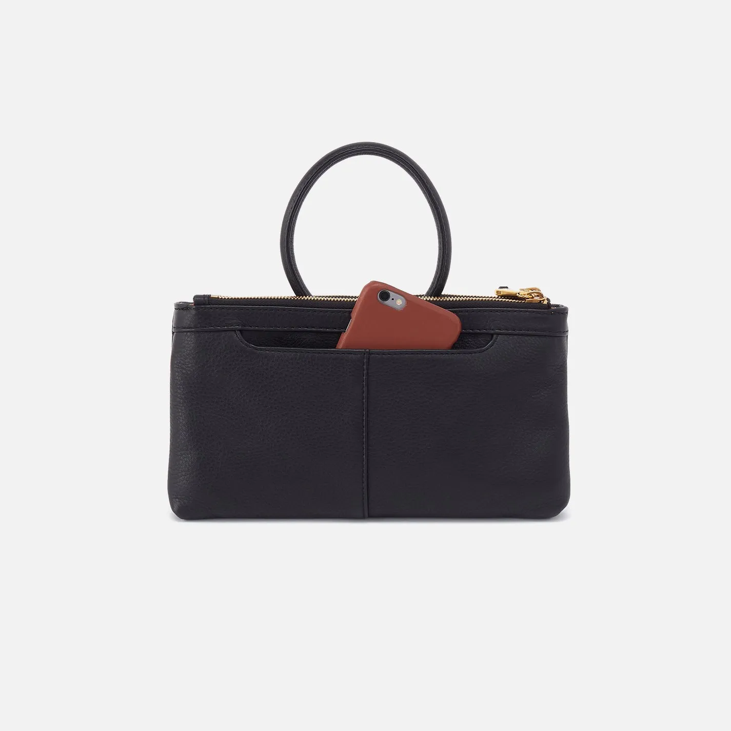 Sable Crossbody in Pebbled Leather - Black sold by HOBO product image thumbnail 5