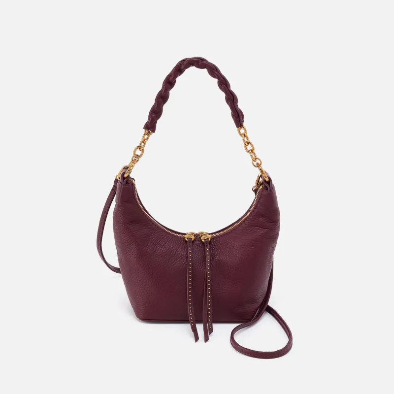 Astrid Small Crossbody in Pebbled Leather - Mulberry Glaze made by HOBO