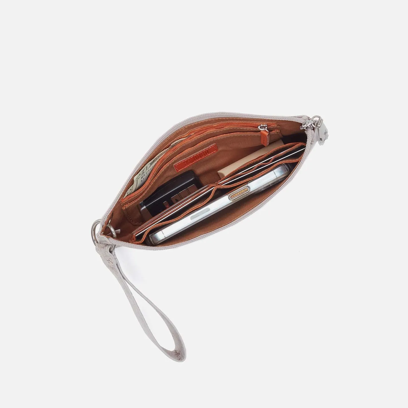 Vida Wristlet in Printed Leather - Mystic Bloom sold by HOBO product image thumbnail 3