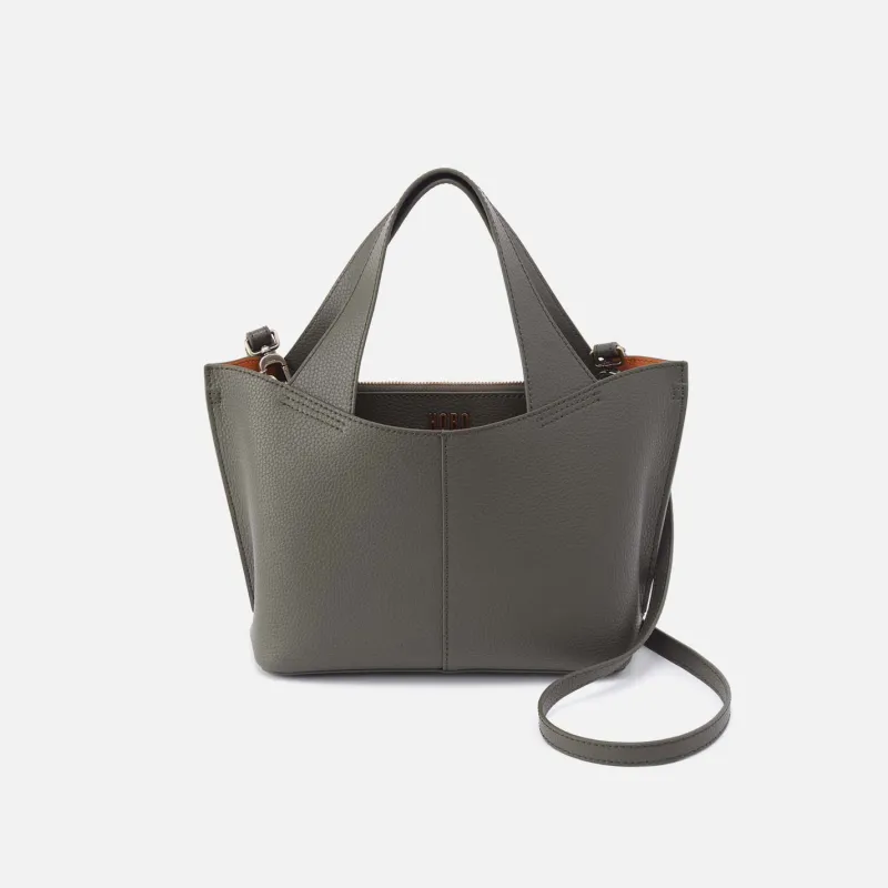 Vida Small Tote in Micro Pebbled Leather - Desert Palm sold by HOBO