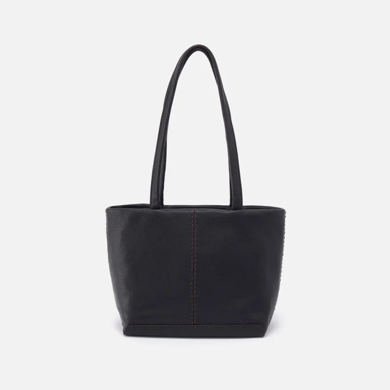 Austin Tote in Pebbled Leather - Black sold by HOBO