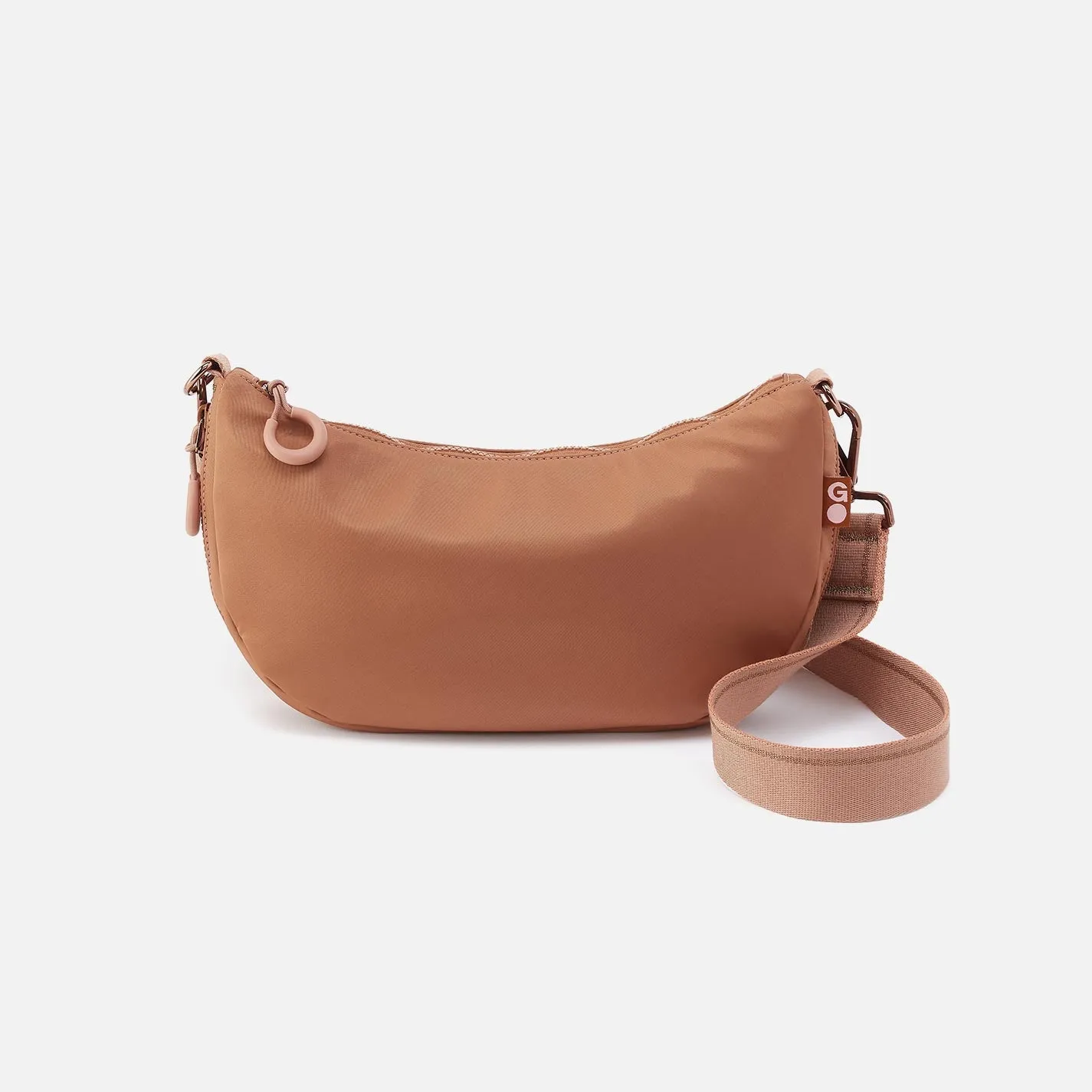 EVERY WEAR Crossbody in CaRefiber recycled nylon - Dune sold by HOBO