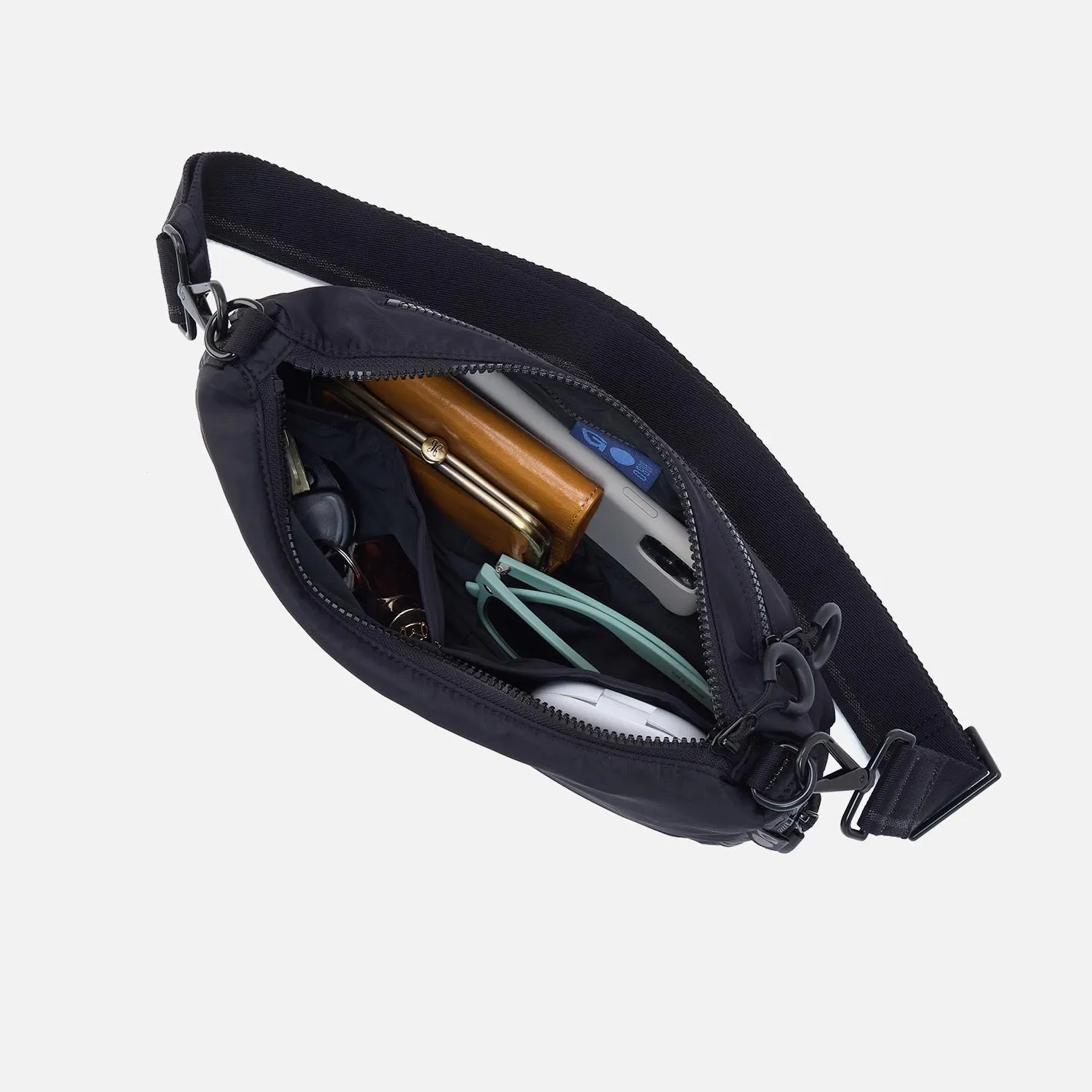 EVERY WEAR Crossbody in CaRefiber recycled nylon - Dune sold by HOBO product image thumbnail 2