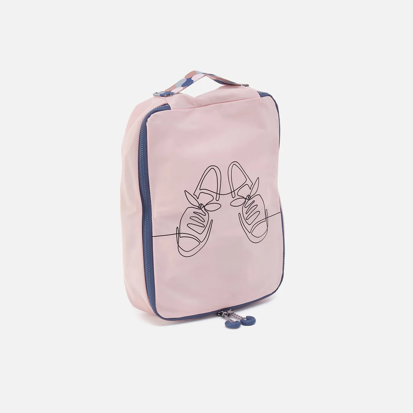 SET TO GO Shoe Packing Cube in CaRefiber recycled nylon - Lotus sold by HOBO product image thumbnail 2