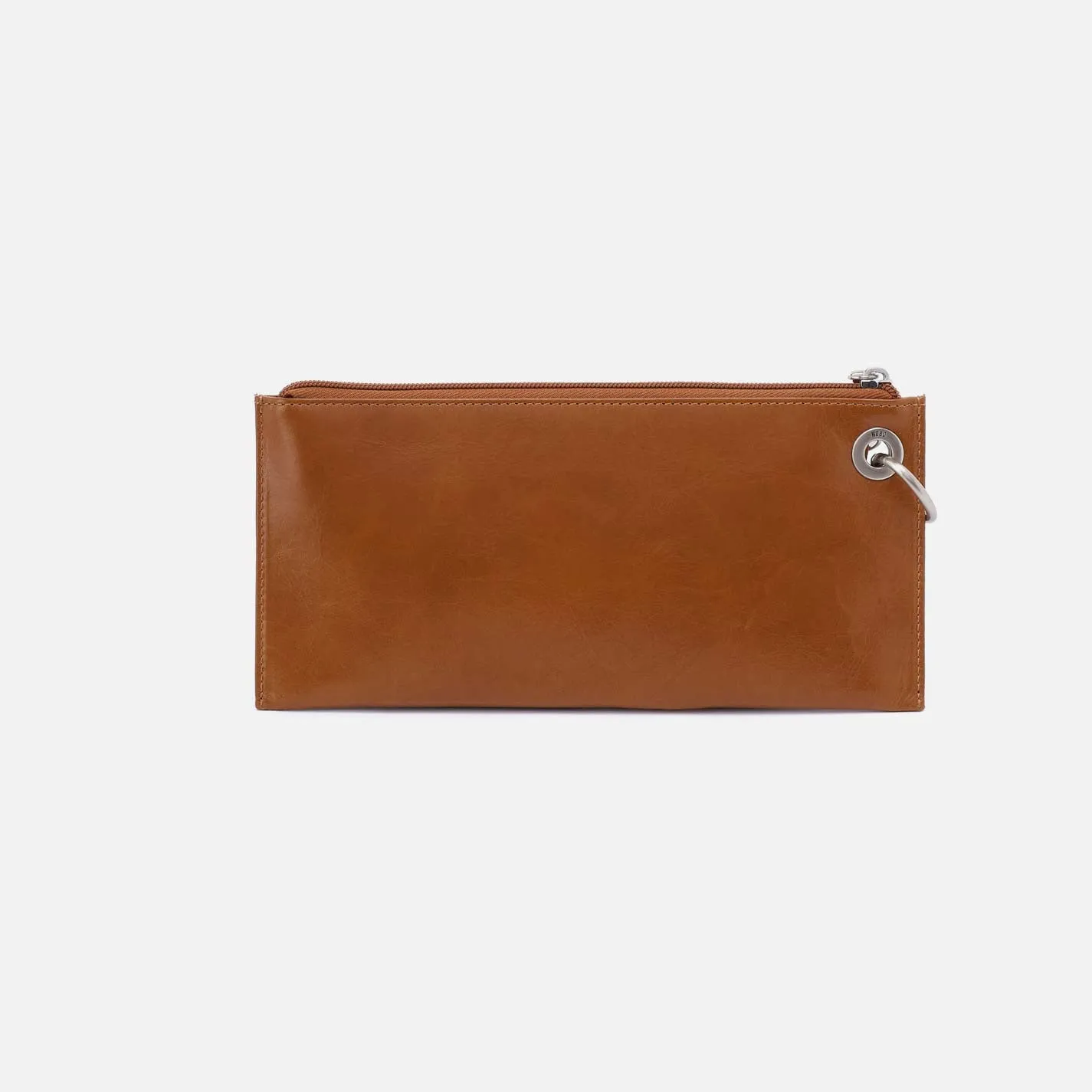 Vida Wristlet in Polished Leather - Truffle sold by HOBO product image thumbnail 4