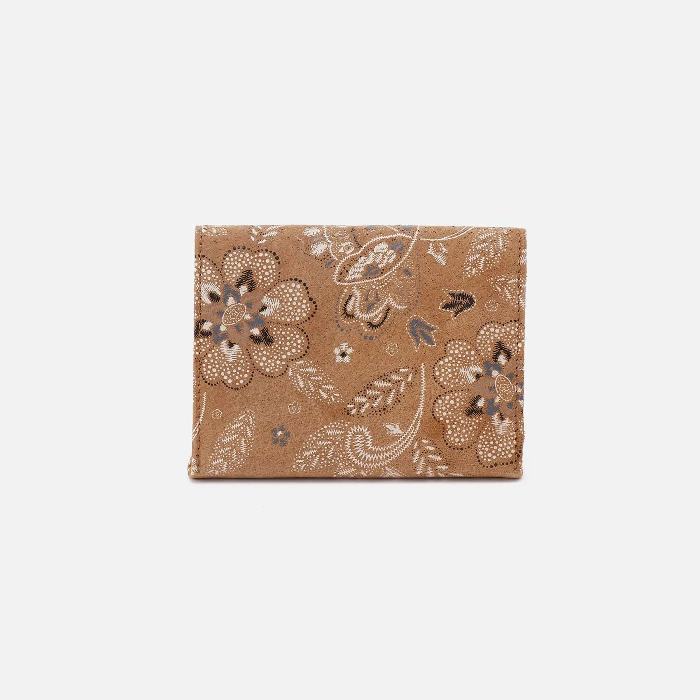 Robin Compact Wallet in Printed Leather - Country Road Bloom sold by HOBO product image thumbnail 3