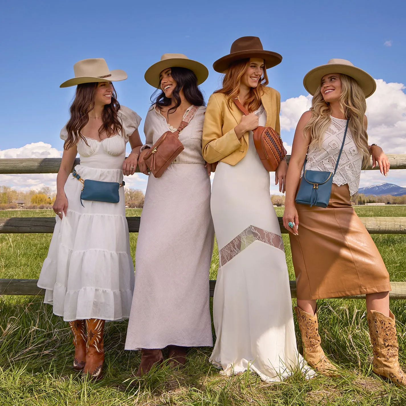 Fern Sling in Smooth Leather with Multi Stitch - Timberline sold by HOBO product image thumbnail 2