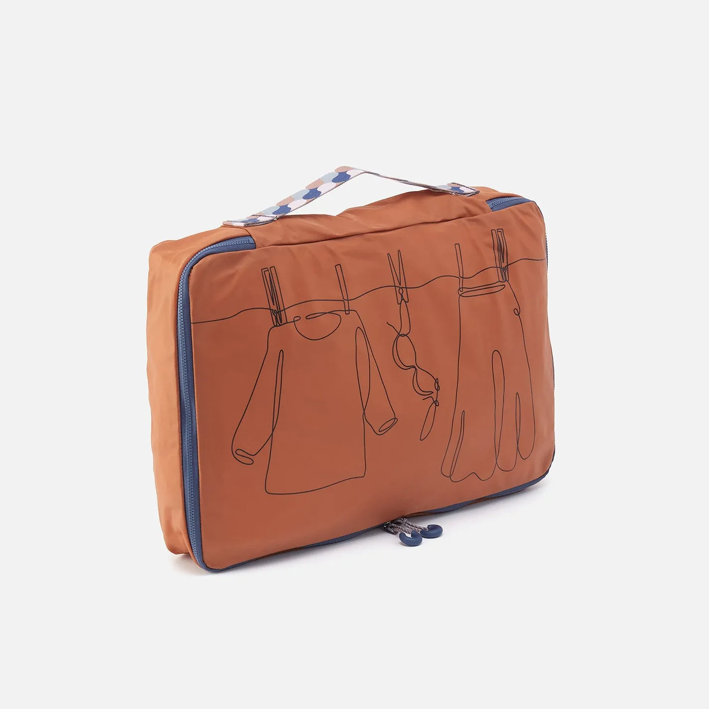SET TO GO Packing Cube Large in CaRefiber recycled nylon - Dune sold by HOBO product image thumbnail 2