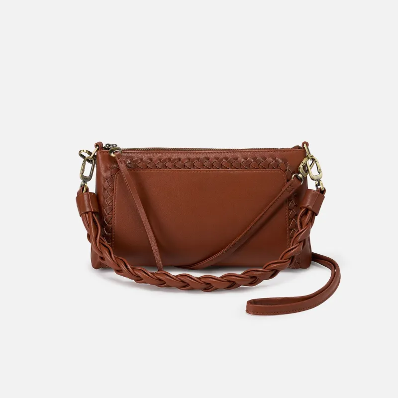 Darcy Crossbody In Smooth Leather - Luggage made by HOBO