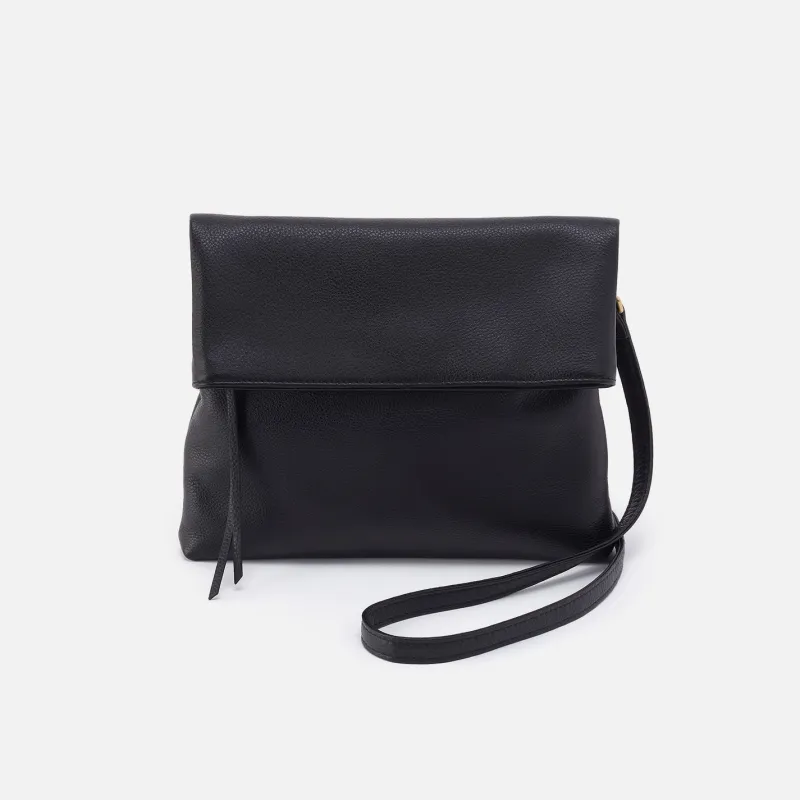 Draft Crossbody in Pebbled Leather - Black sold by HOBO