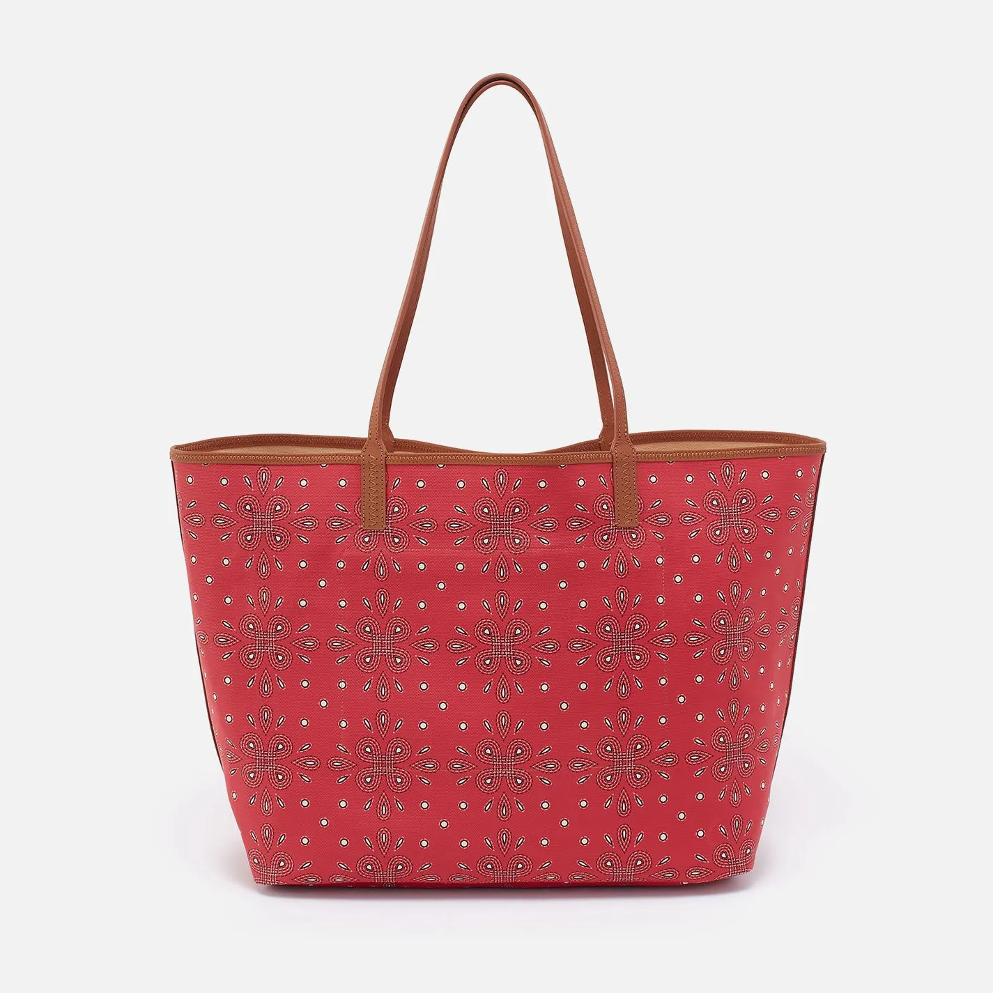 All That Tote Large In Coated Canvas - Red Journey Bandana sold by HOBO product image thumbnail 5