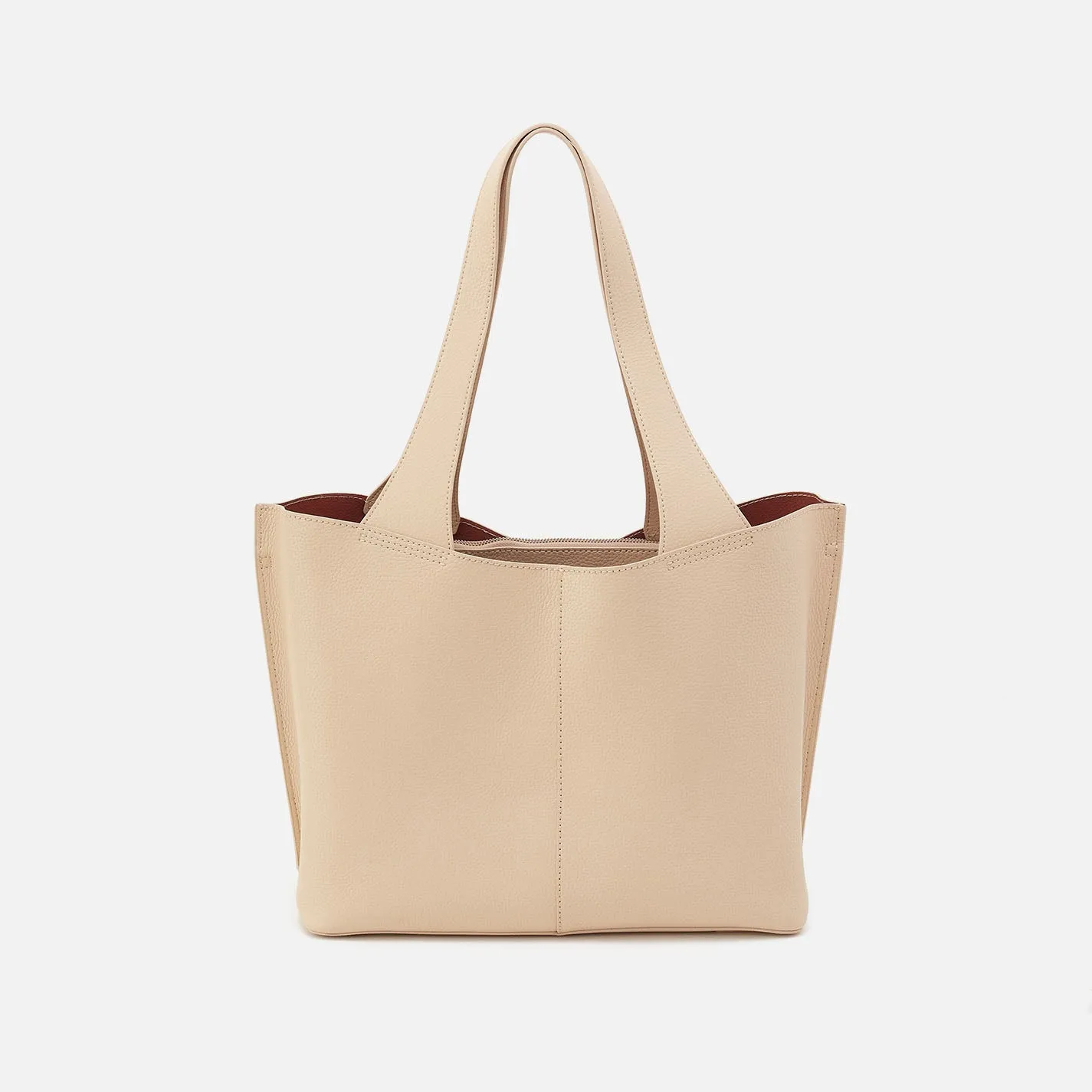 Vida Tote In Micro Pebbled Leather - Almond sold by HOBO product image thumbnail 5
