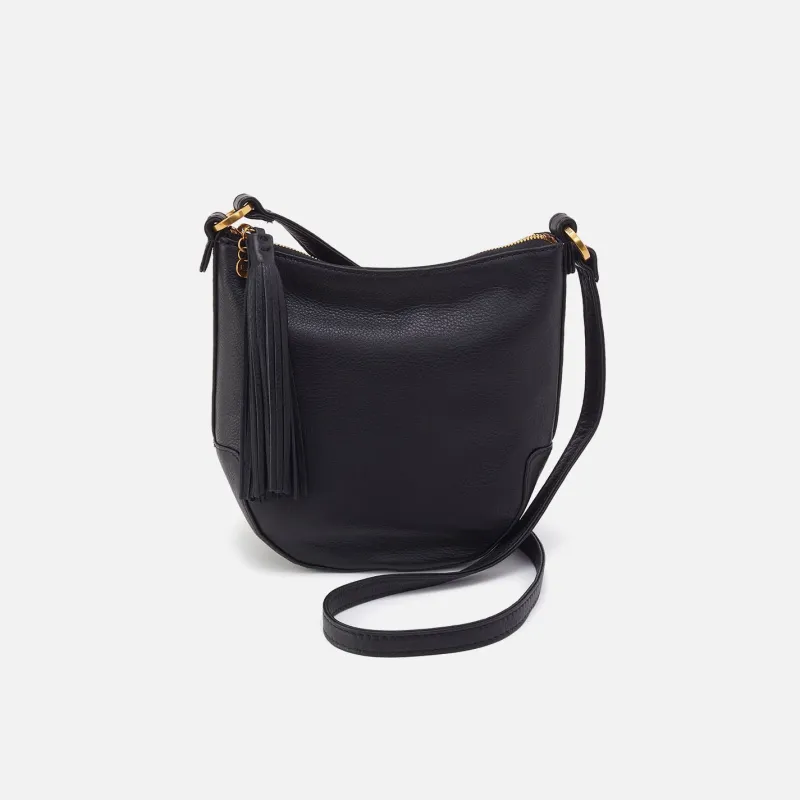Lexi Crossbody In Pebbled Leather - Black sold by HOBO