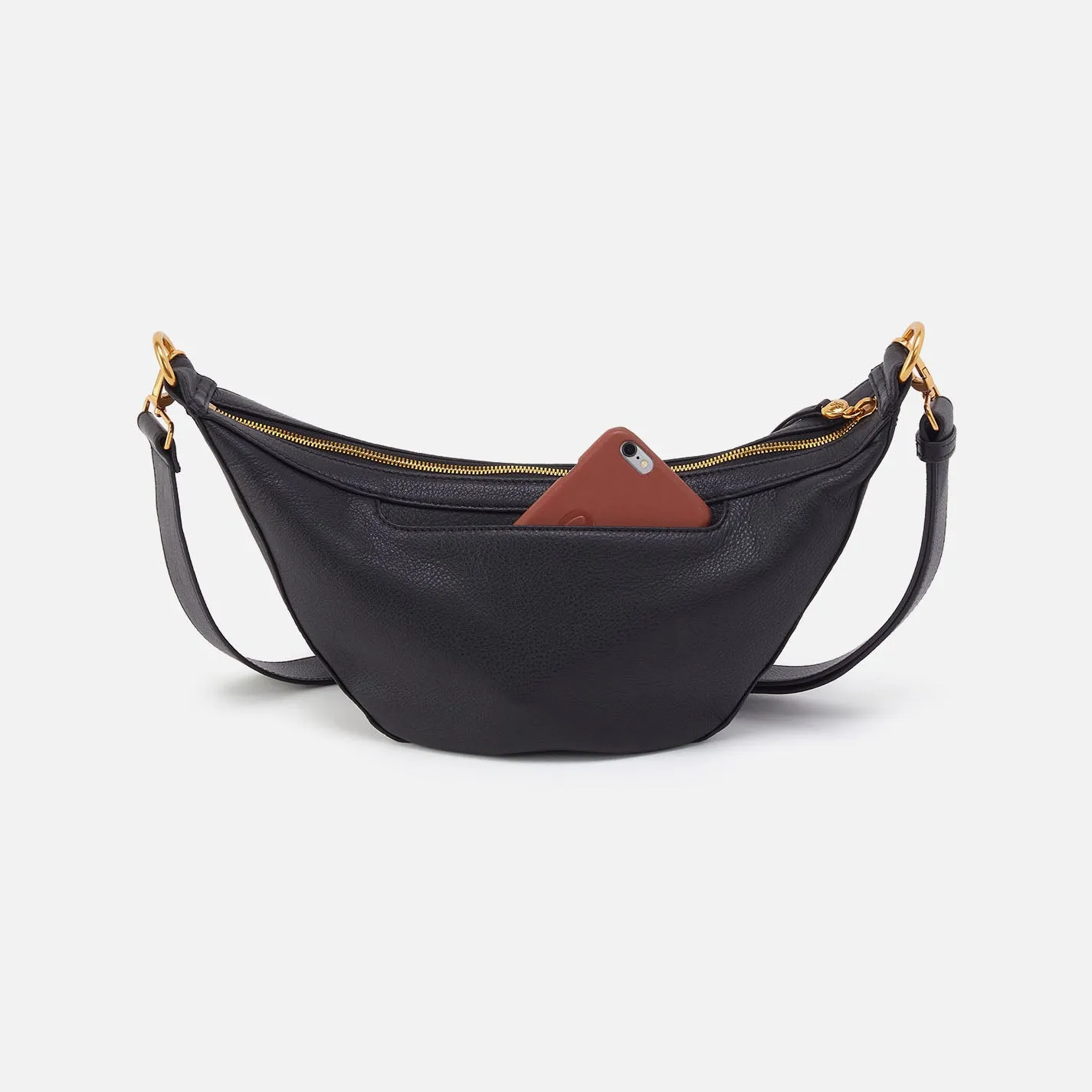 Carmen Sling In Pebbled Leather - Black sold by HOBO product image thumbnail 4