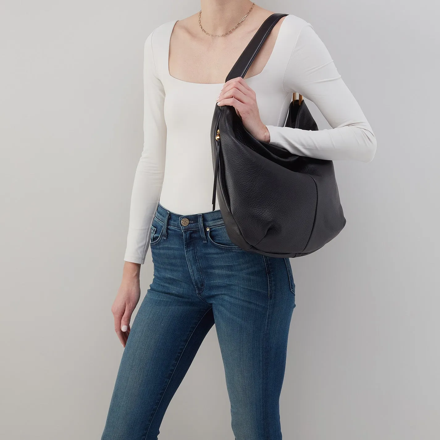 Harley Hobo in Pebbled Leather - Black sold by HOBO product image thumbnail 3