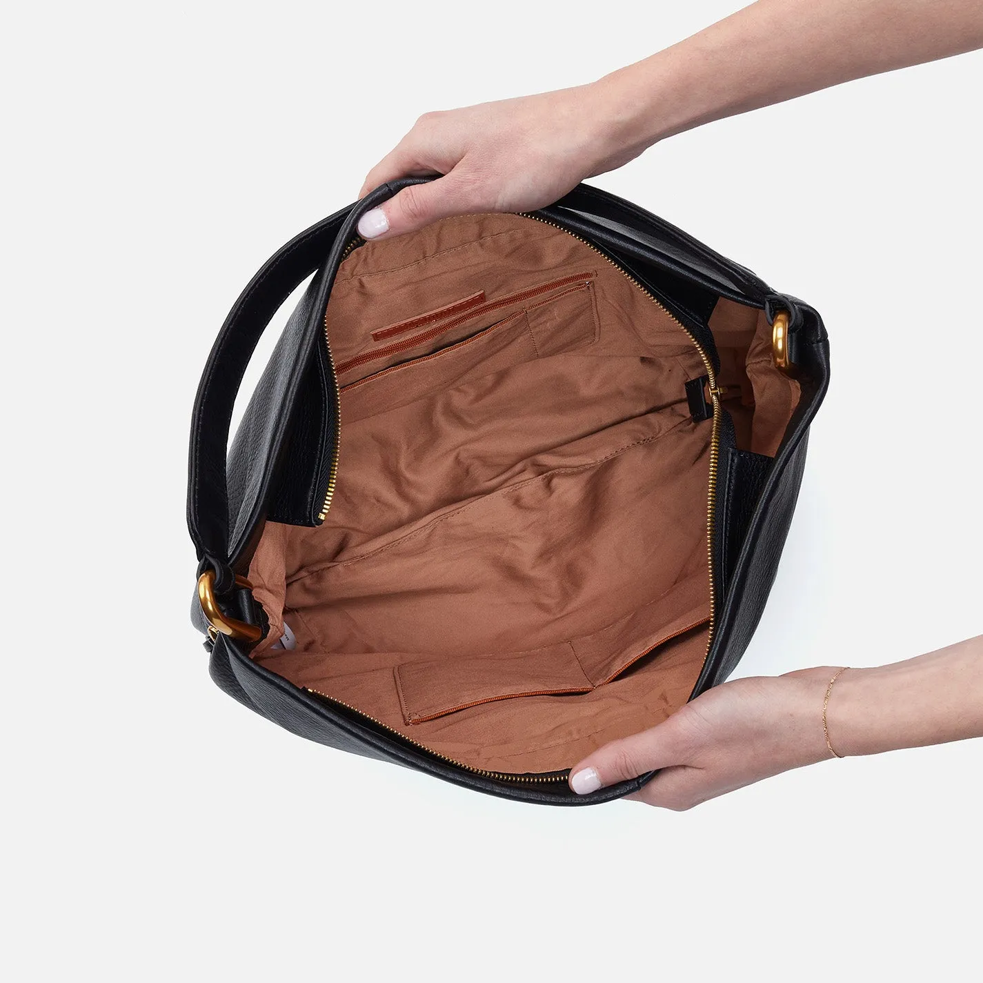 Harley Hobo in Pebbled Leather - Black sold by HOBO product image thumbnail 4