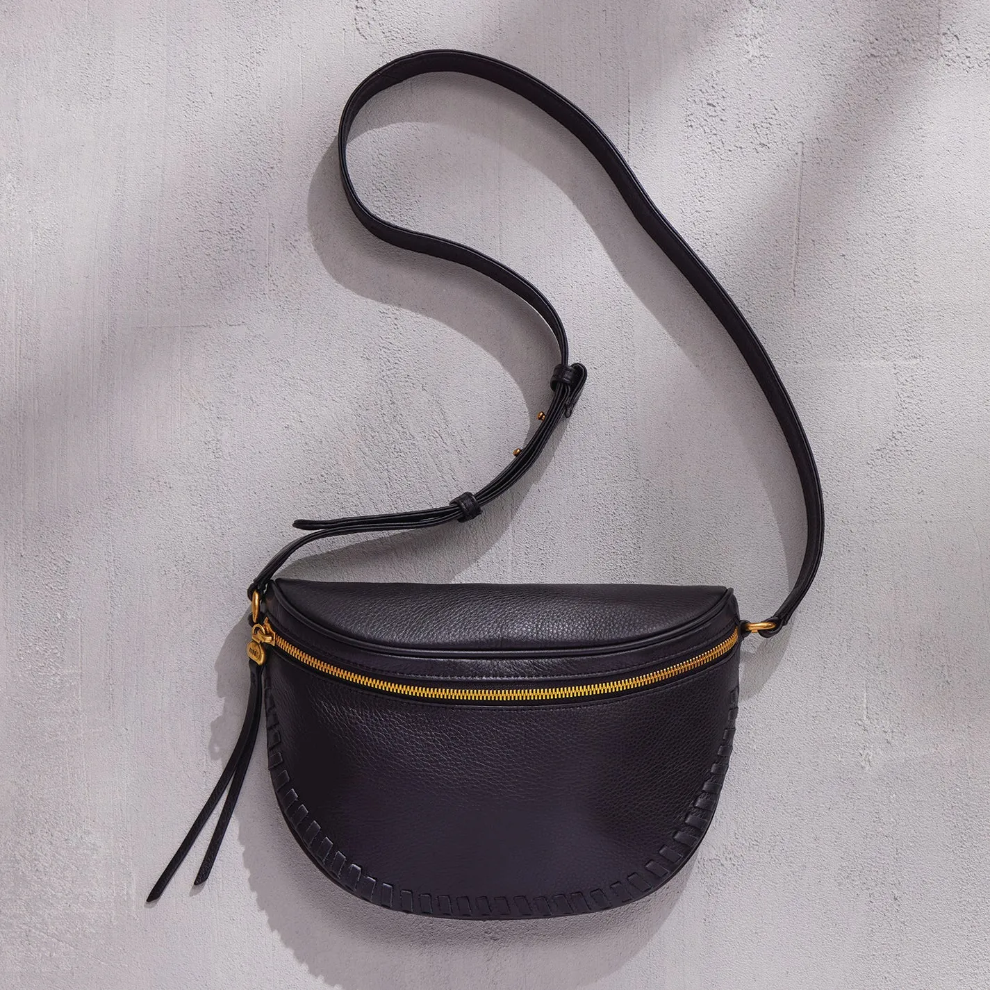 Juno Belt Bag In Pebbled Leather - Black sold by HOBO product image thumbnail 2