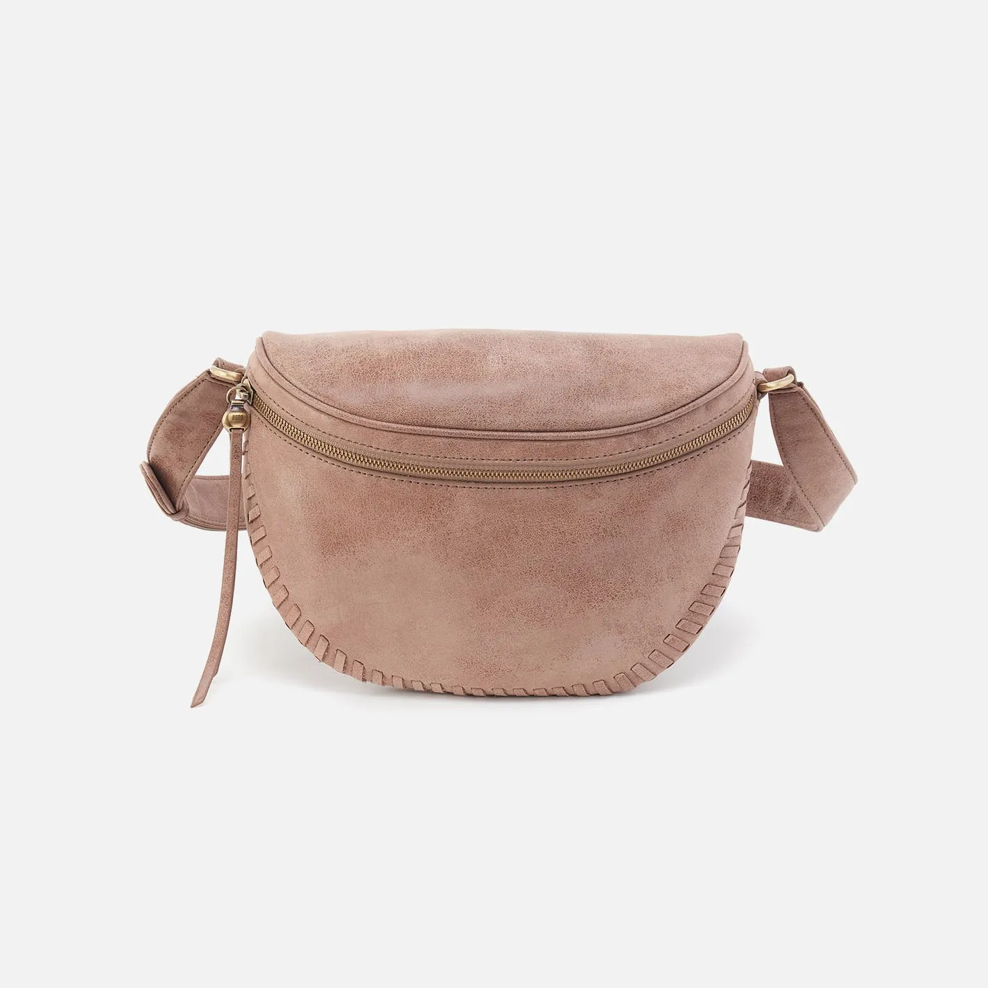 Juno Belt Bag In Buffed Leather - Hazel sold by HOBO
