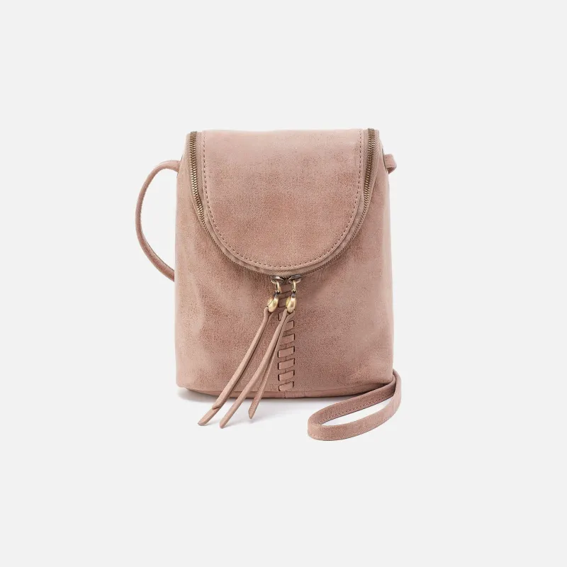Fern Crossbody in Buffed Leather - Hazel sold by HOBO