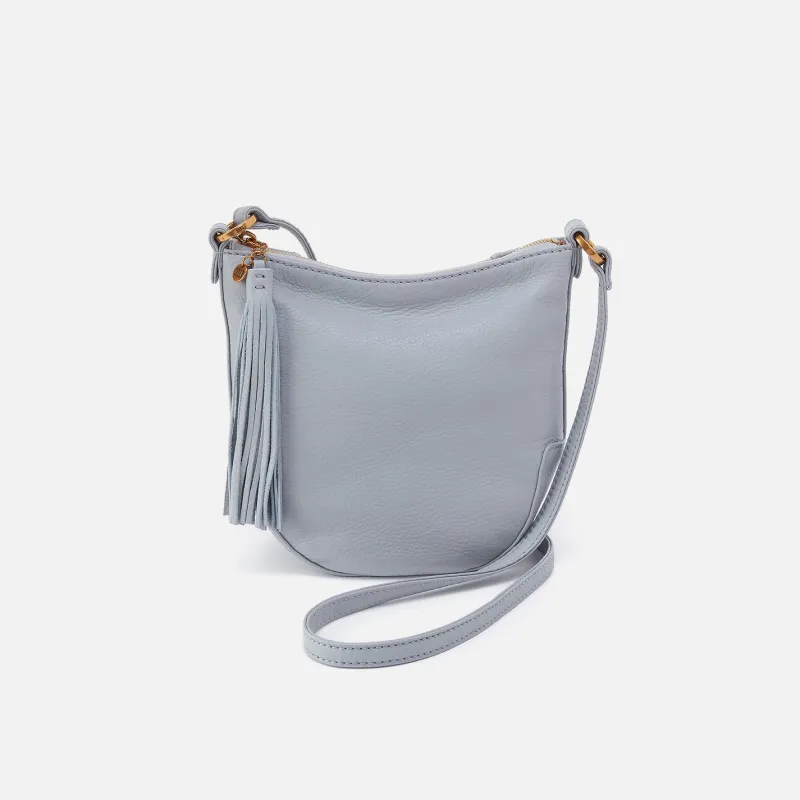 Lexi Crossbody in Pebbled Leather - Indigo Cloud sold by HOBO