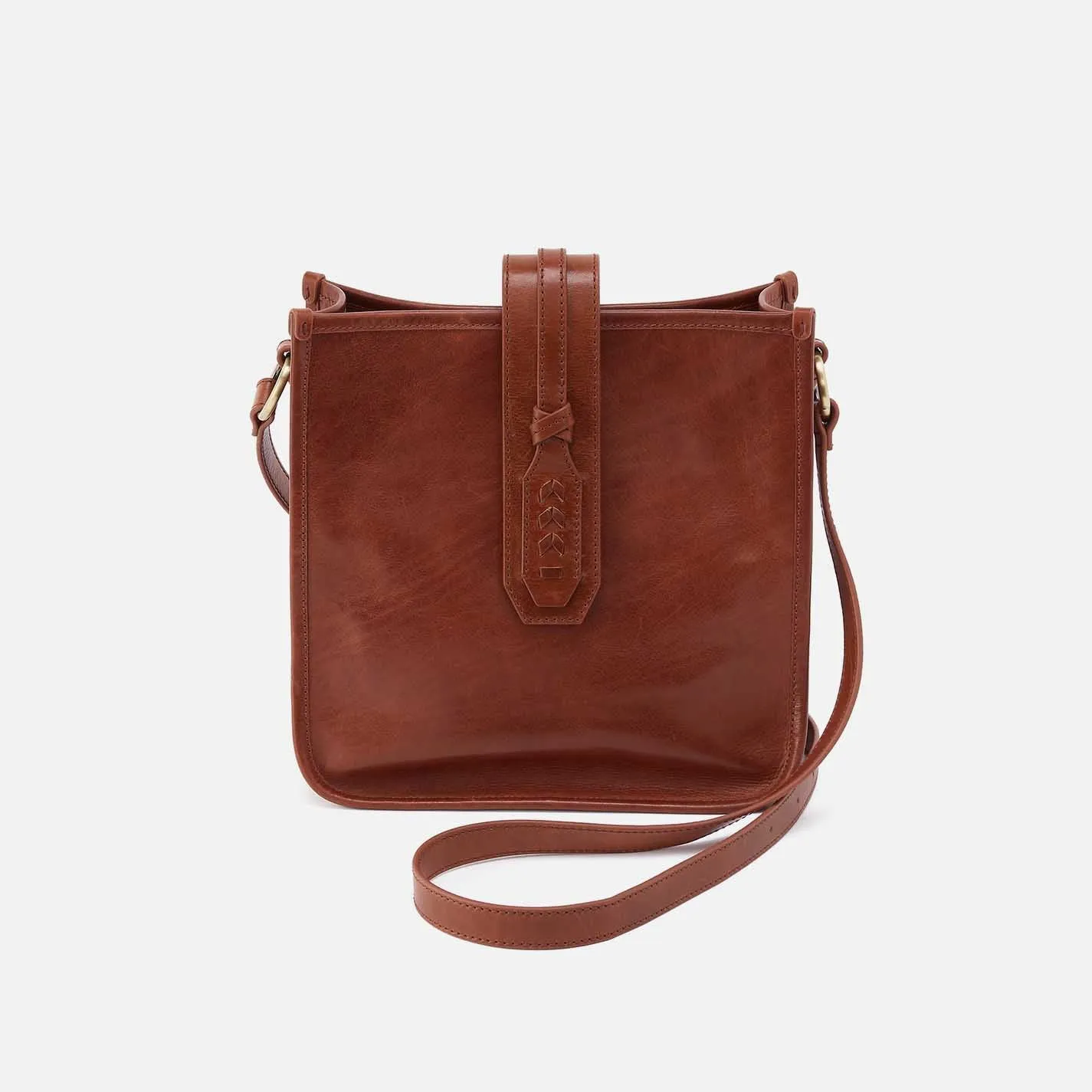 Expedition Medium Crossbody in Patina Leather - Pecan Ridge sold by HOBO