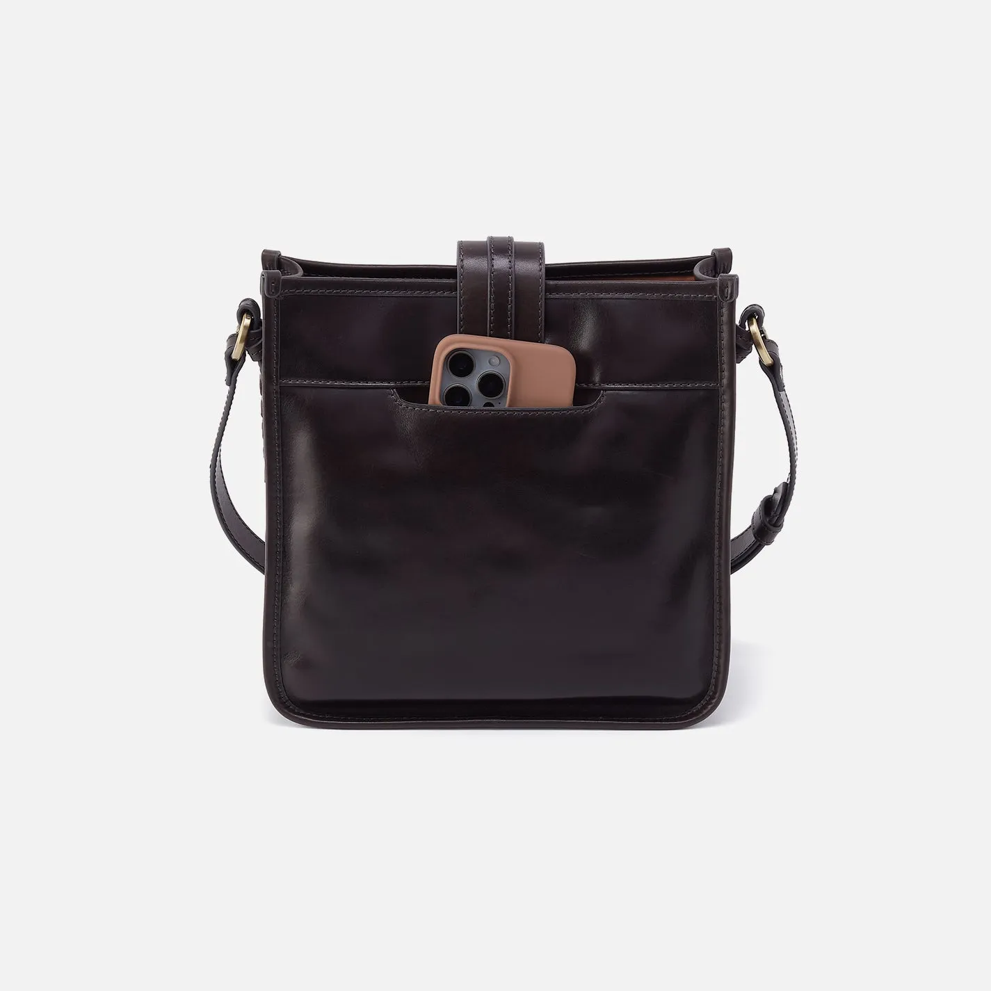 Expedition Medium Crossbody in Patina Leather - Flintrock sold by HOBO product image thumbnail 4
