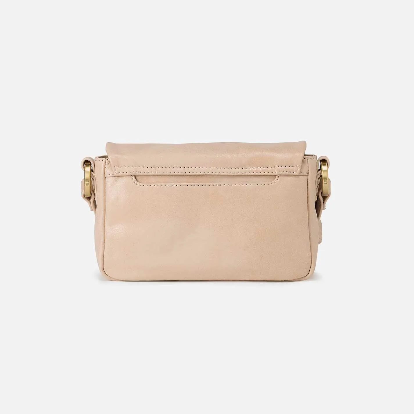 Expedition Flap Crossbody in Buffed Leather - Frosted Pearl sold by HOBO product image thumbnail 2