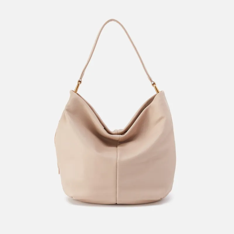 Harley Hobo In Pebbled Leather - Stonewash sold by HOBO