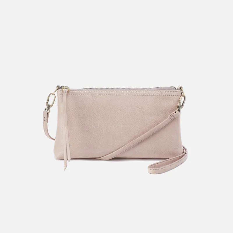 Darcy Crossbody In Aniline Gloss Leather - Stone Gloss sold by HOBO