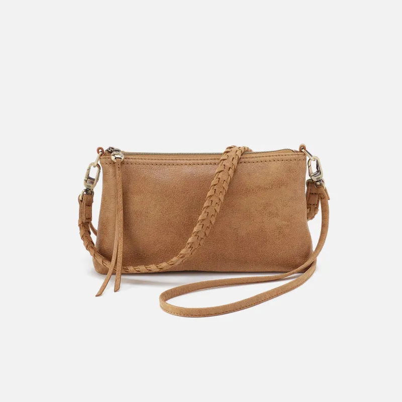 Darcy Crossbody In Buffed Leather - Whiskey made by HOBO