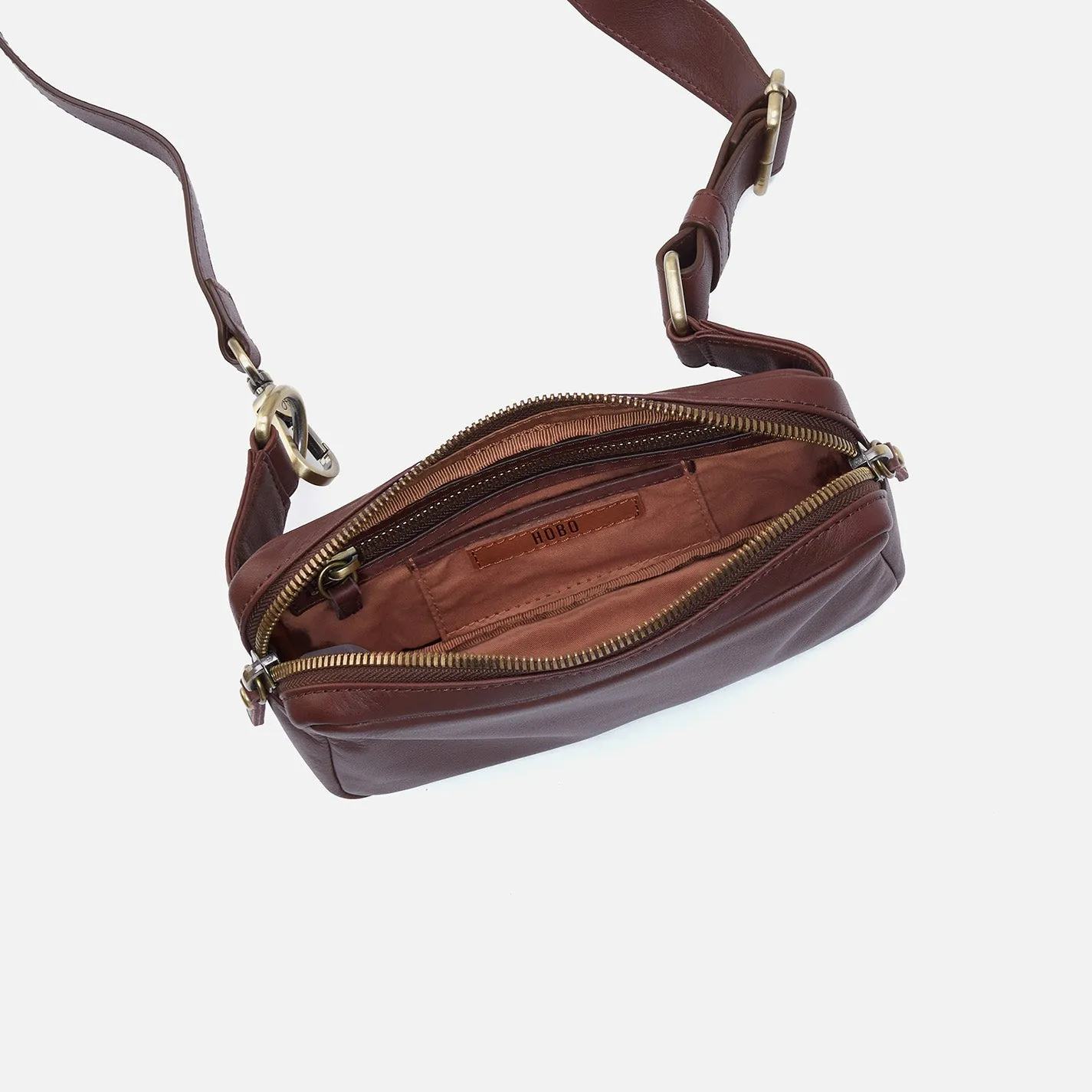 Men's Sling in Silk Napa Leather - Brown sold by HOBO product image thumbnail 3