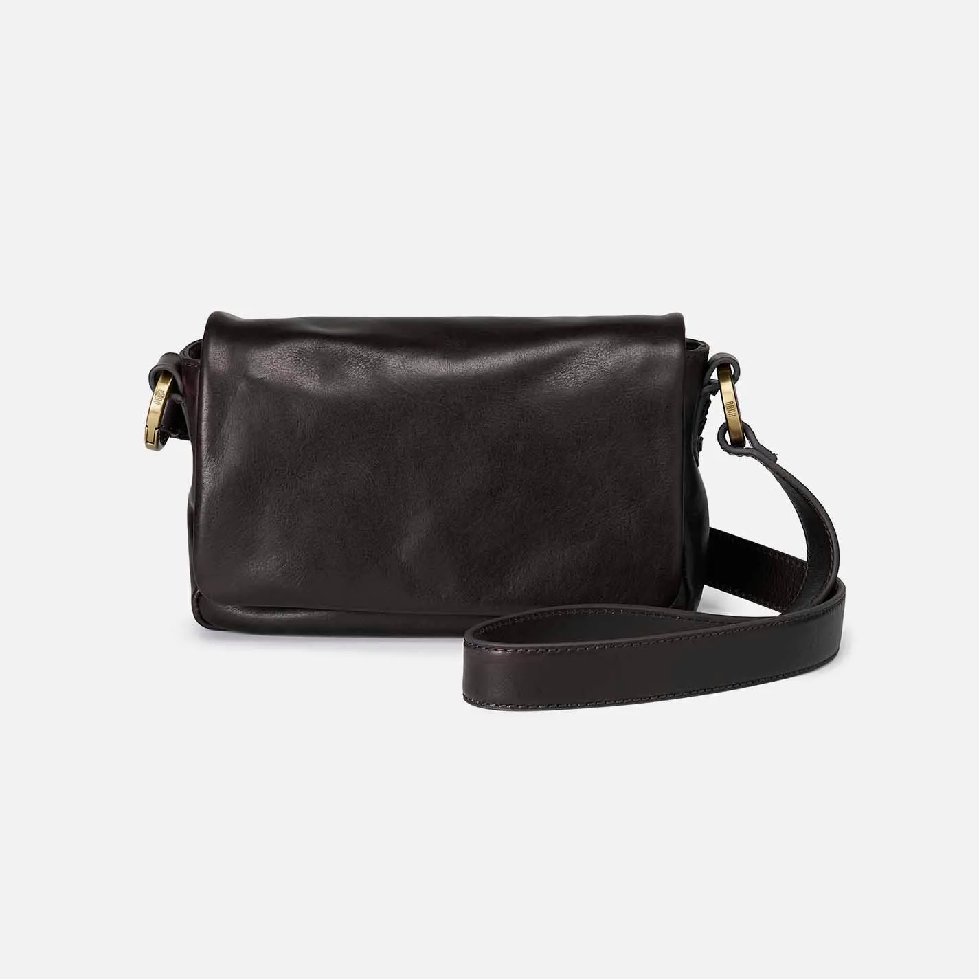 Expedition Flap Crossbody in Patina Leather - Flintrock sold by HOBO