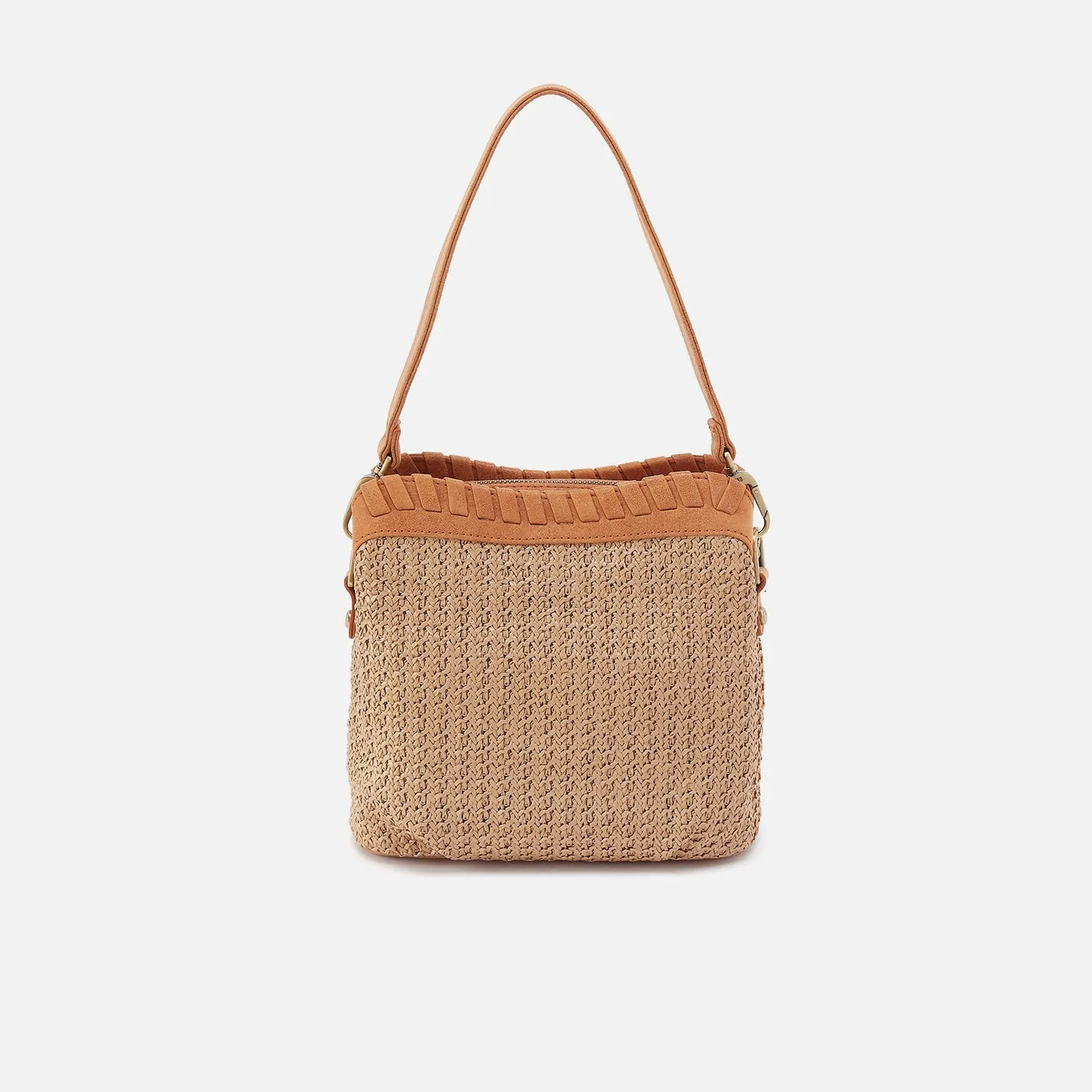 Starr Convertible Shoulder Bag In Woven Straw - Meadow Woven Straw sold by HOBO product image thumbnail 4