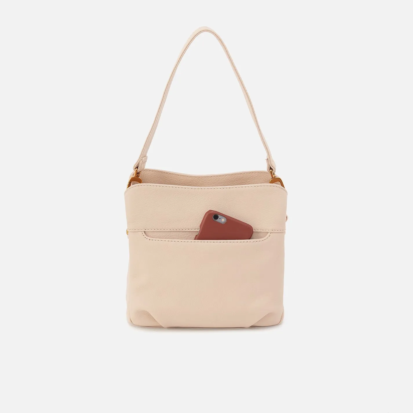 Starr Convertible Shoulder Bag In Pebbled Leather - Stonewash sold by HOBO product image thumbnail 5