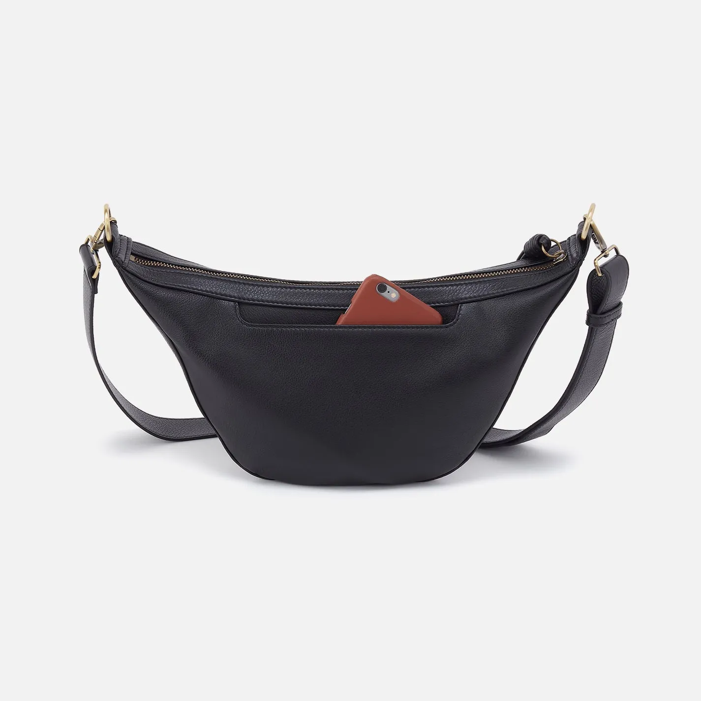Carmen Sling In Pebbled Leather - Black sold by HOBO product image thumbnail 4