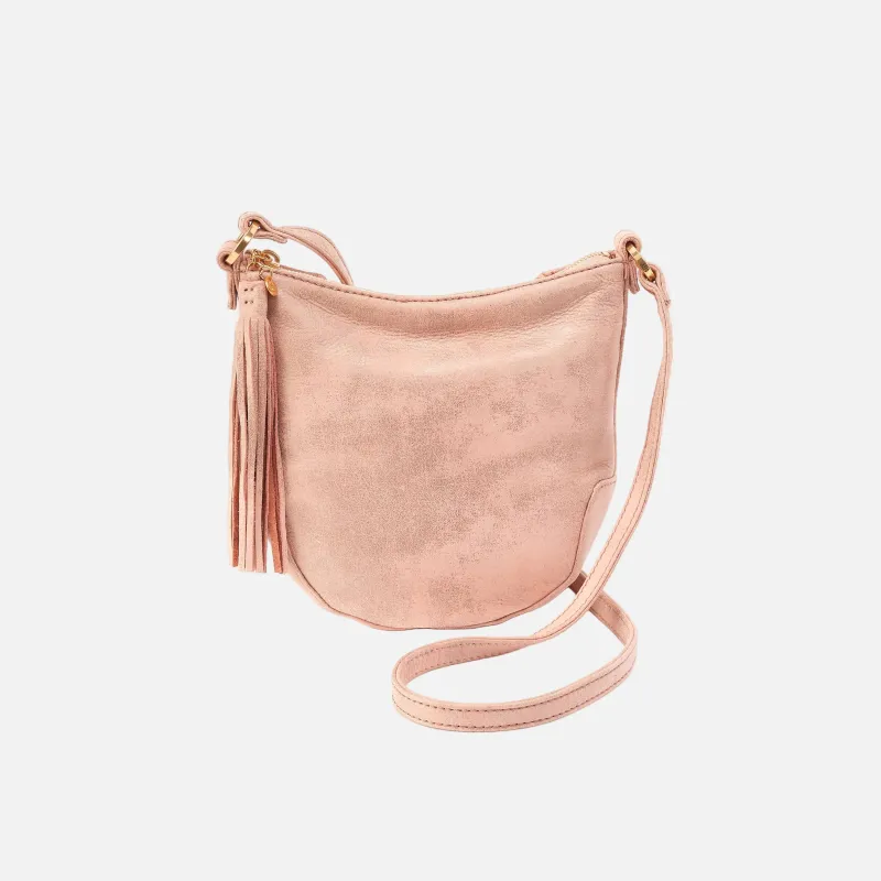 Lexi Crossbody in Metallic Leather - Shiny Penny made by HOBO