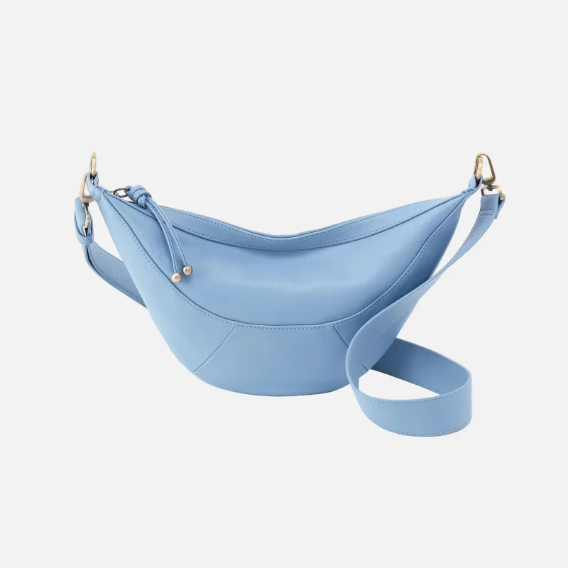 Carmen Sling in Pebbled Leather - Seabreeze made by HOBO