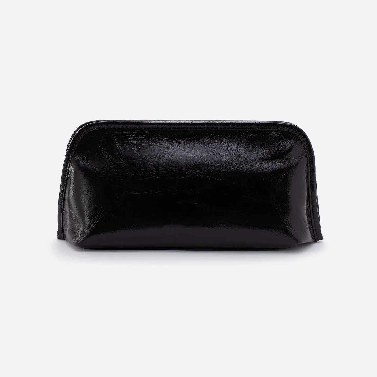 Beauty Brush Case in Polished Leather - Black sold by HOBO product image thumbnail 3