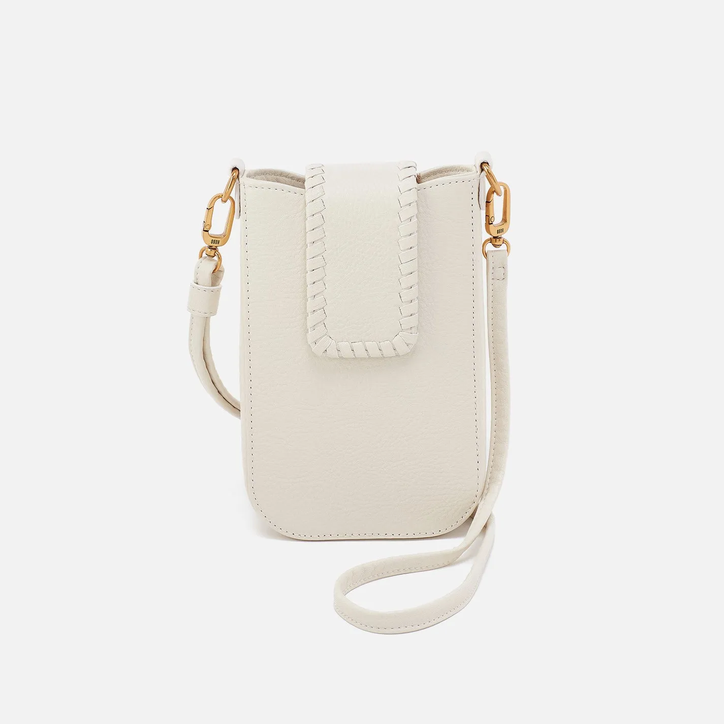 Expedition Phone Crossbody in Pebbled Leather - Coastal Cloud sold by HOBO