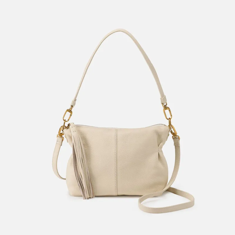Kori Crossbody Shoulder In Pebbled Leather - Birch made by HOBO