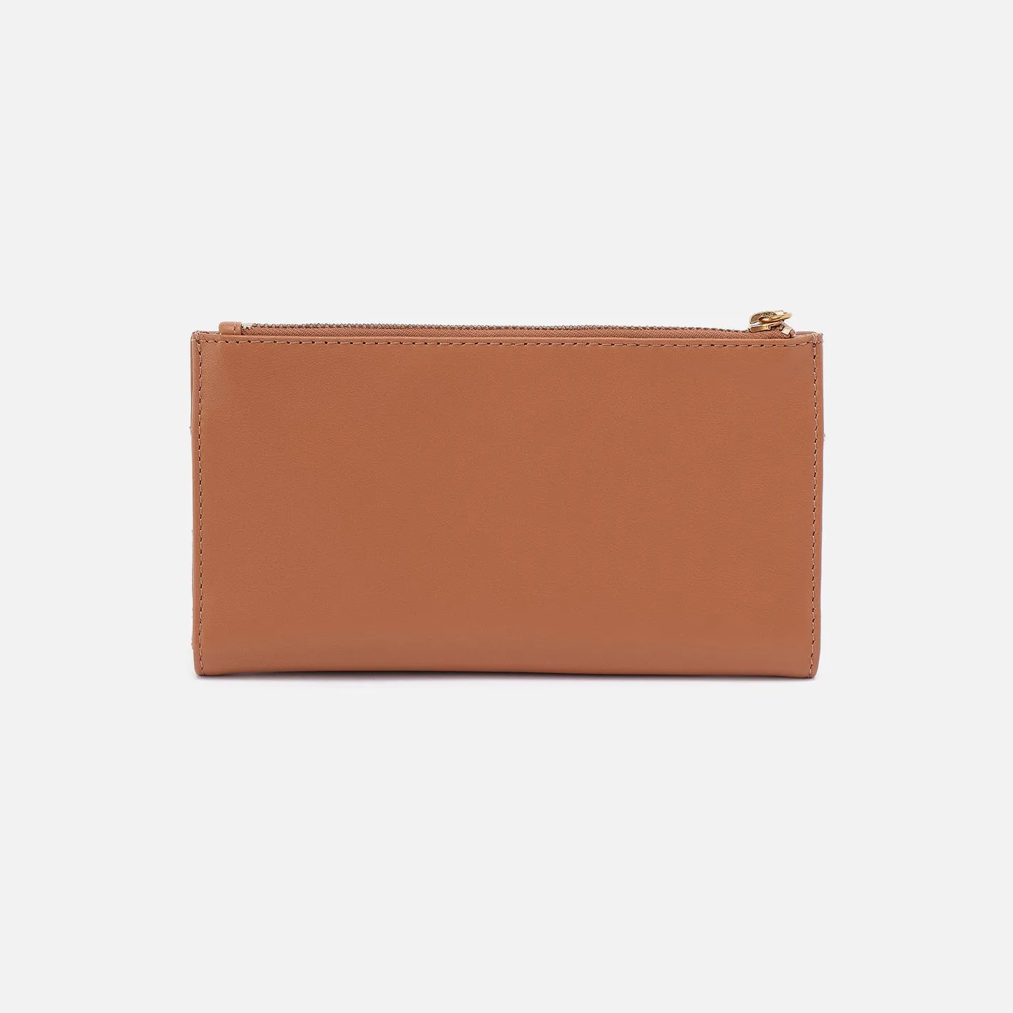 Jill Large Bifold Wallet in Sun-Perf Leather - Canyon Petal sold by HOBO product image thumbnail 3